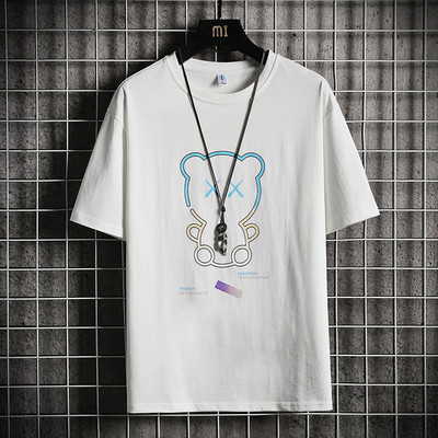 Moderna muška majica s printom i kratkim rukavima