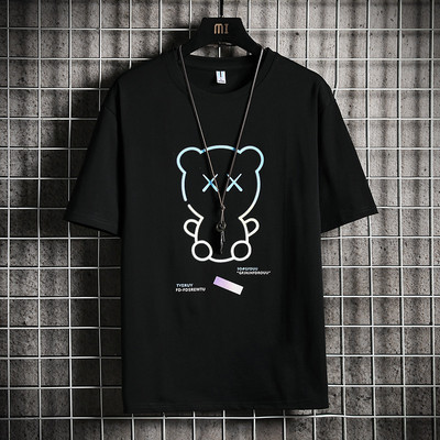 Moderna muška majica s printom i kratkim rukavima