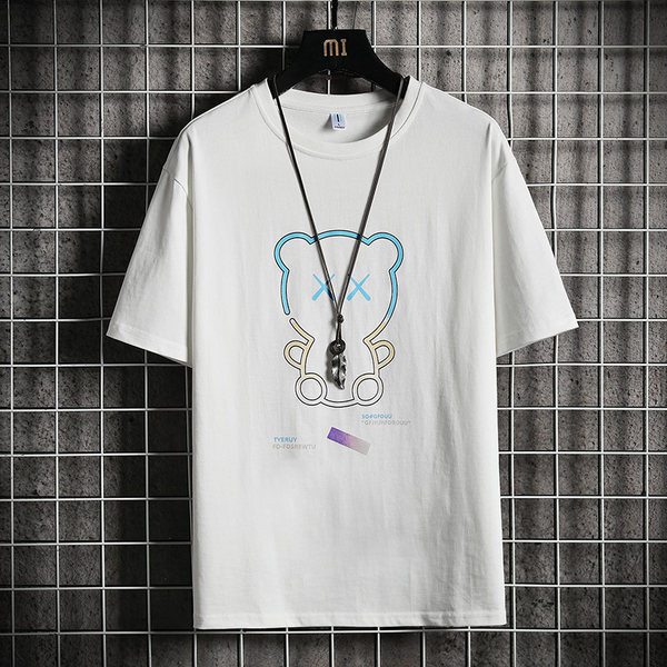 Moderna muška majica s printom i kratkim rukavima