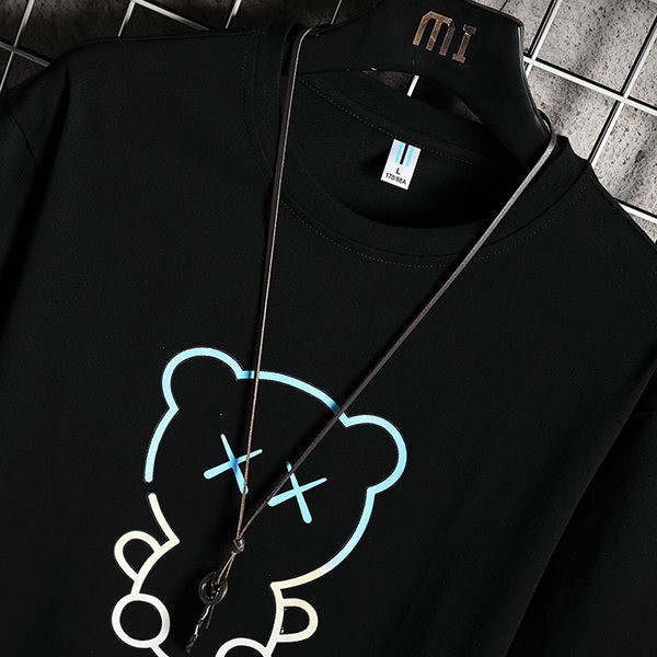 Moderna muška majica s printom i kratkim rukavima