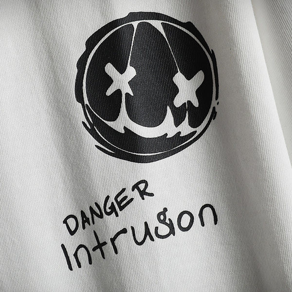 Tricou casual cu maneci scurte si imprimeu