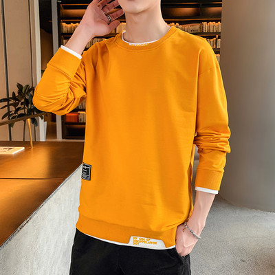 Bluza barbati model nou cu broderie si maneci lungi - mai multe culori