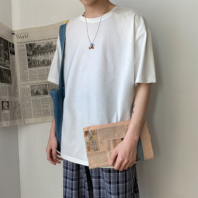 Tricou barbatesc model simplu si decolteu rotund