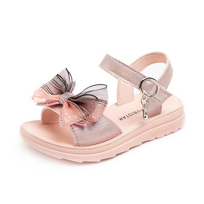 Sandale moderne cu panglică și cataramă-pentru fete