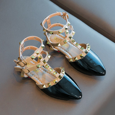 Sandale pentru copii cu cureaua si catarama pentru fete