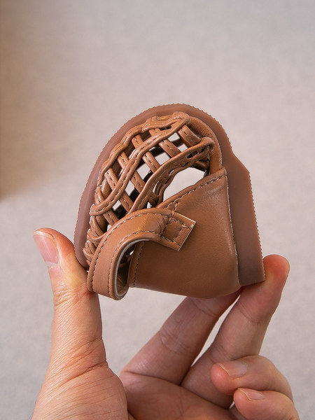 Dječje sandale od eko kože sa ravnim đonom