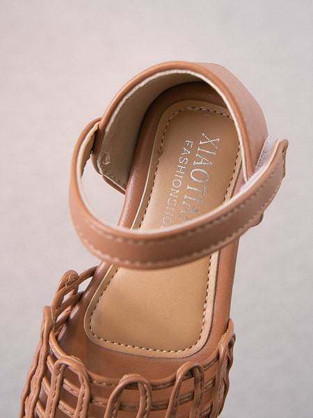 Dječje sandale od eko kože sa ravnim đonom