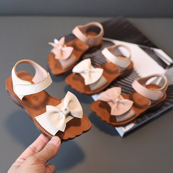 Sandale moderne pentru copii cu panglică și autocolant