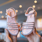 Sandale pentru copii cu pietre și cataramă