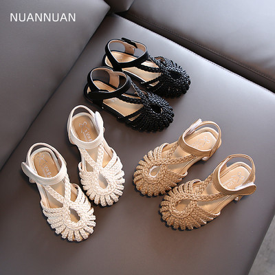 Model nou de sandale pentru copii cu bretele in mai multe culori pentru fete