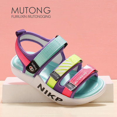 Sandale sport model unisex cu petice velcro