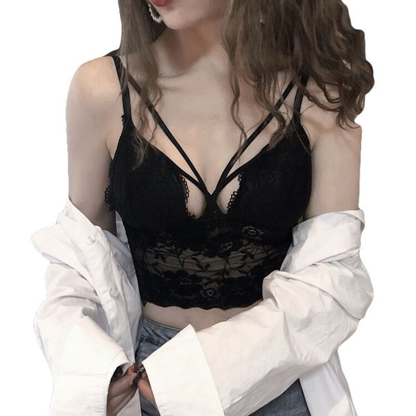 Elegantni ženski poprsje od čipke