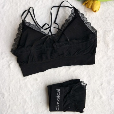 Set de bustieră și boxeri de damă cu inscripție