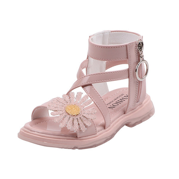 Novi model dječjih sandala od eko kože sa tratinčicom za djevojčice