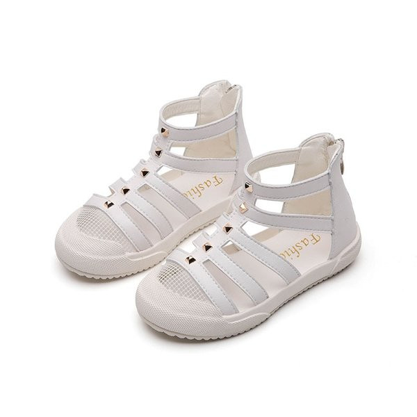 Sandale de fete moderne stil roman din piele ecologica