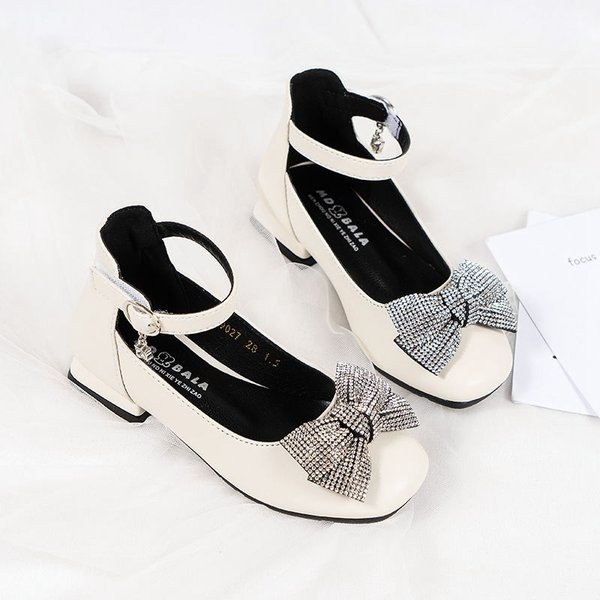 Sandale fete de ocazie cu panglica si pietre