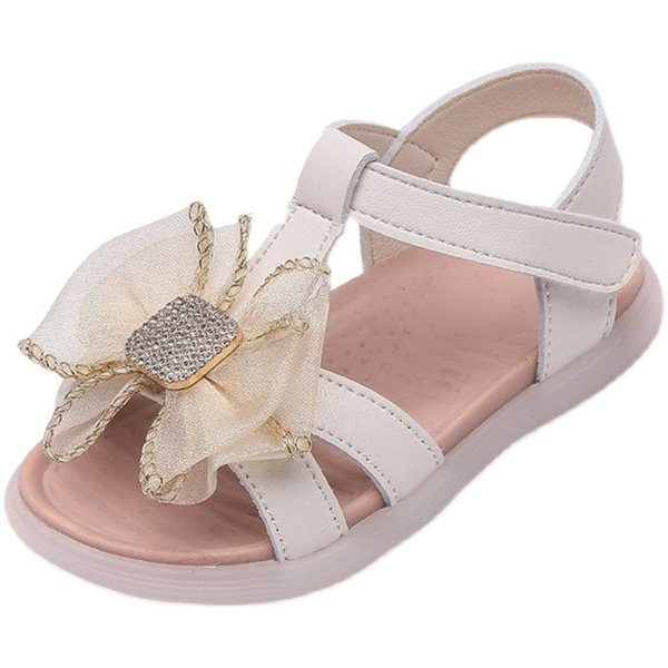 Sandale de dama moderne cu pietre si panglica