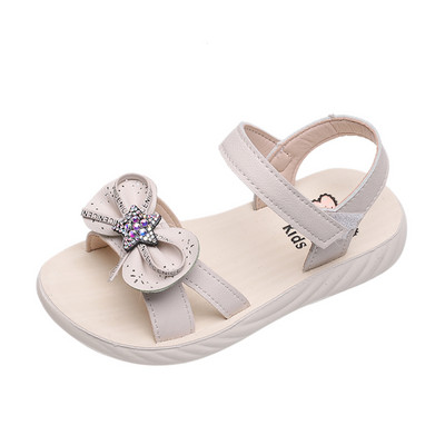 Sandale moderne pentru copii cu talpă moale și panglică