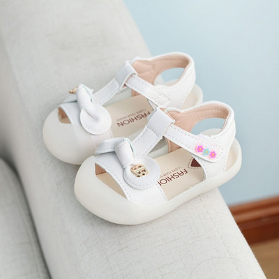 Παιδικά σανδάλια από οικολογικό δέρμα με κορδέλα για κορίτσια