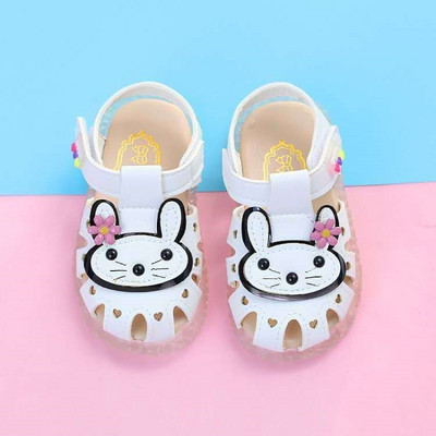 Παιδικά σανδάλια από οικολογικό δέρμα με κορδέλα για κορίτσια