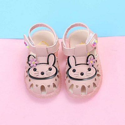 Παιδικά σανδάλια από οικολογικό δέρμα με κορδέλα για κορίτσια