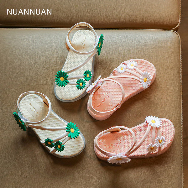 Casual παιδικά σανδάλια με πέρλες για κορίτσια σε διάφορα χρώματα