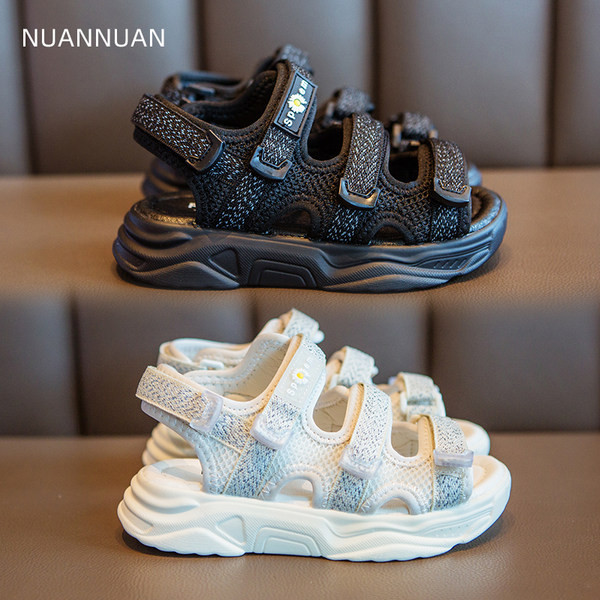 Ležerne dječje sandale sa naljepnicama u više boja za djevojčice