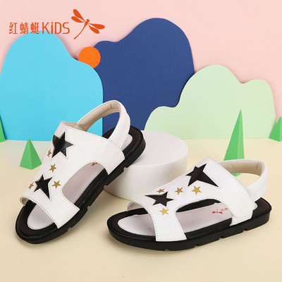 Sandale moderne pentru fete din piele ecologică cu cataramă