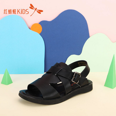 Sandale moderne pentru fete din piele ecologică cu cataramă