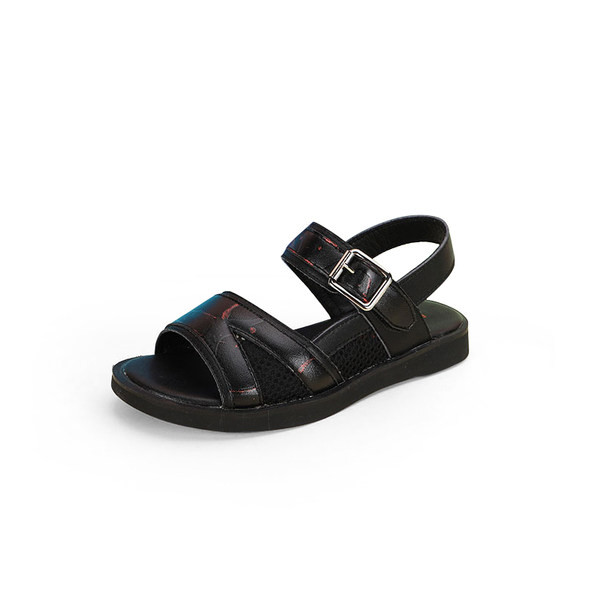 Sandale moderne pentru fete din piele ecologică cu cataramă