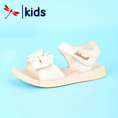 Sandale pentru copii din piele lacuita cu panglica si catarama