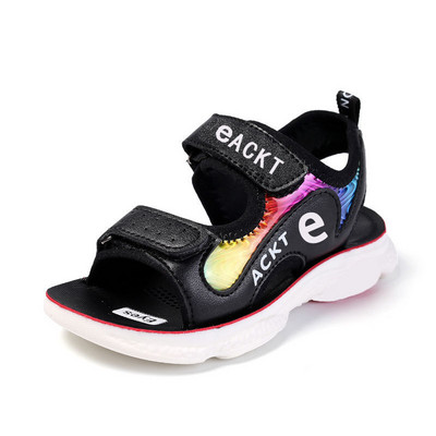 Καθημερινά σανδάλια με λουράκια βελκρό για κορίτσια σε δύο χρώματα