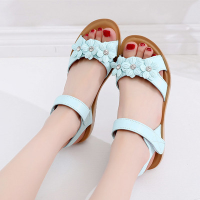 Sandale casual copii din piele ecologica pentru fete - mai multe modele