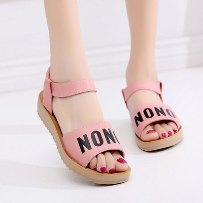 Sandale casual copii din piele ecologica pentru fete - mai multe modele