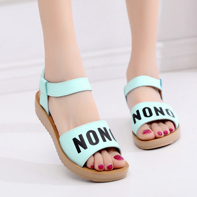 Sandale casual copii din piele ecologica pentru fete - mai multe modele