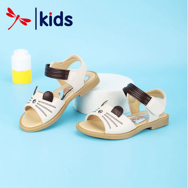 Παιδικά σανδάλια από οικολογικό δέρμα με στοιχεία 3D