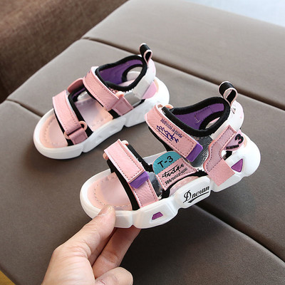 Sandale casual cu talpa luminoasa pentru fete