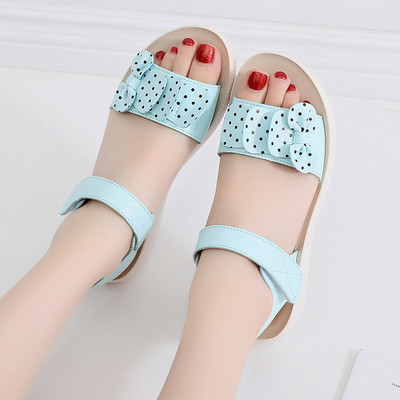 Sandale casual pentru copii din imitatie de piele pentru fete