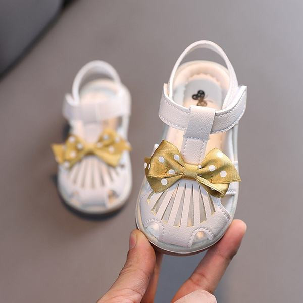 Model nou de sandale pentru copii cu panglica - din piele ecologica