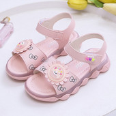 Sandale casual pentru copii cu inchidere velcro si talpa moale