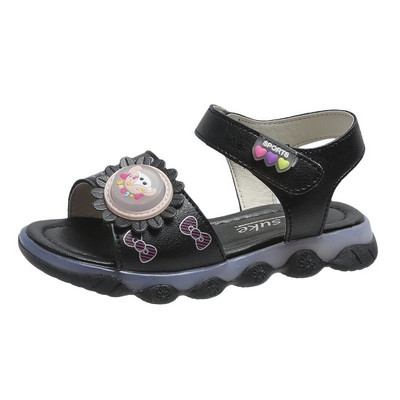 Sandale casual pentru copii cu inchidere velcro si talpa moale