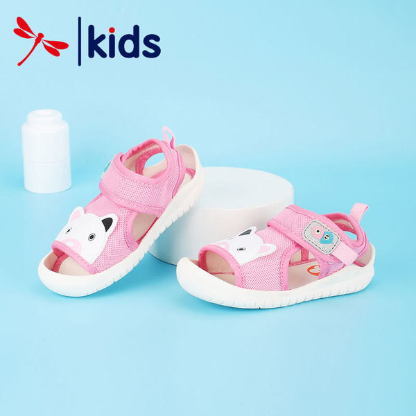 Sandale textile pentru copii cu bandă