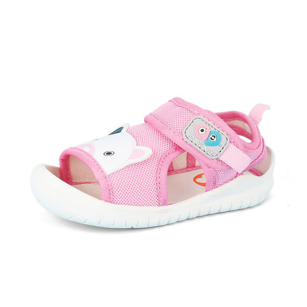 Sandale textile pentru copii cu bandă