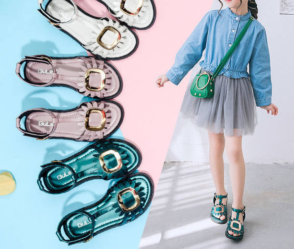 Sandale moderne pentru copii pentru fete - mai multe modele