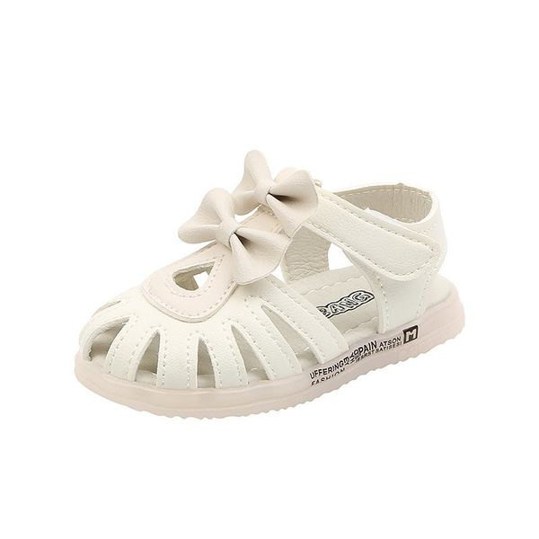 Sandale luminoase pentru copii cu panglici si autocolante