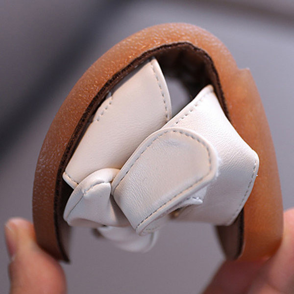 Sandale pentru copii cu panglică și talpă plată potrivite pentru fete