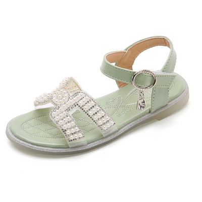 Sandale fete cu decor cu pietre