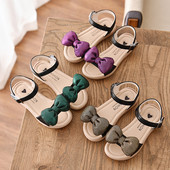 Sandale casual pentru copii cu panglica si autocolante in mai multe culori