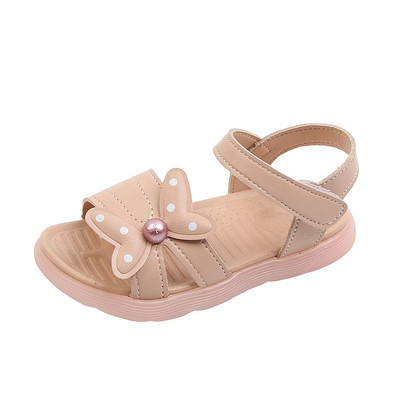 Sandale pentru copii din piele ecologica cu element 3D si adezivi