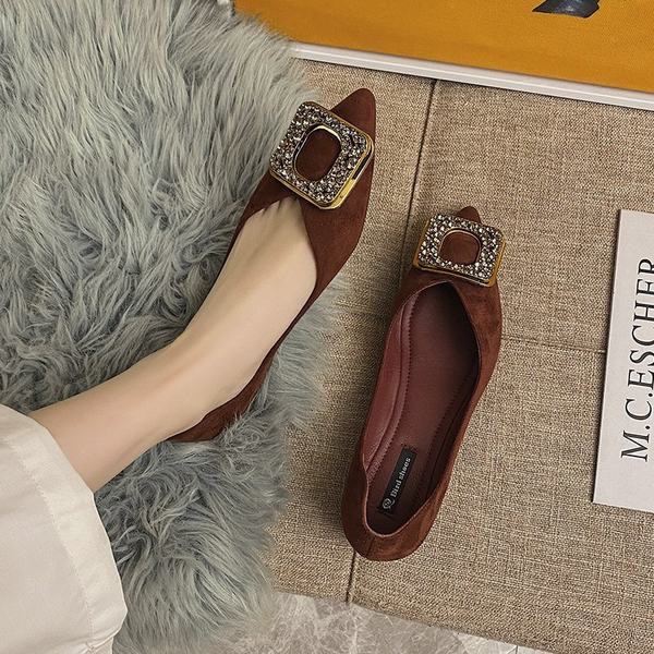 Pantofi ascuțiți de damă actuali - mai multe modele